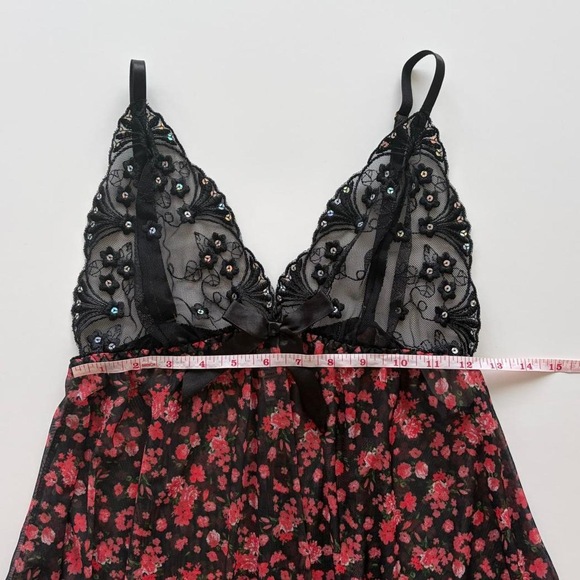 None Slip Dress in Black - Picture 4 of 6